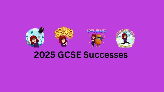 GCSE Exam Successes 2025